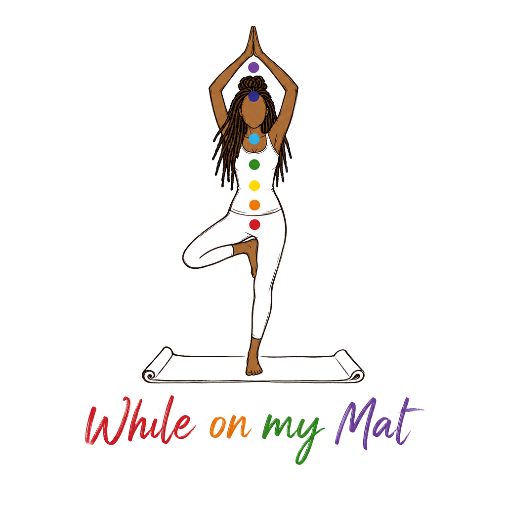 While on My Mat logo